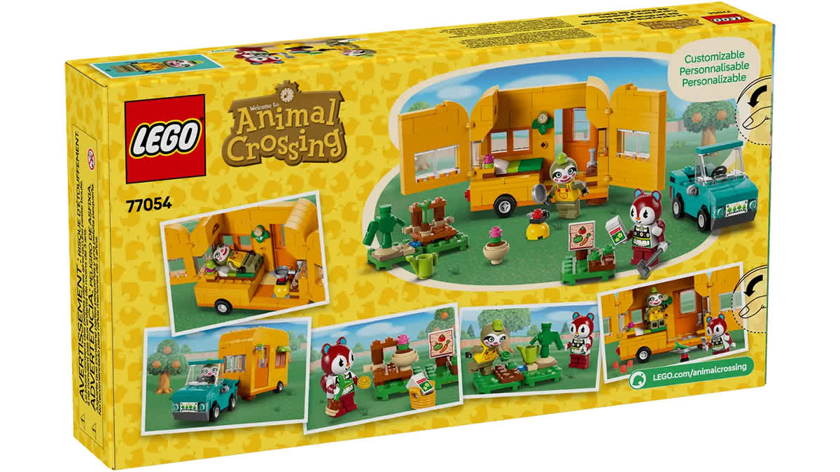 LEGO® Animal Crossing™ Leif’s Caravan & Garden Shop 6